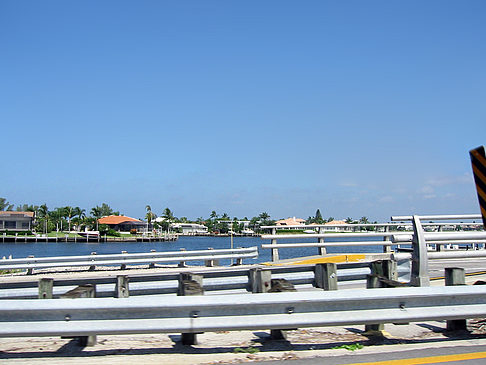 Straßenrand auf Marco Island Fotos