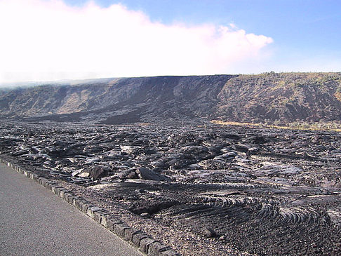 Foto Erstarrte Lava
