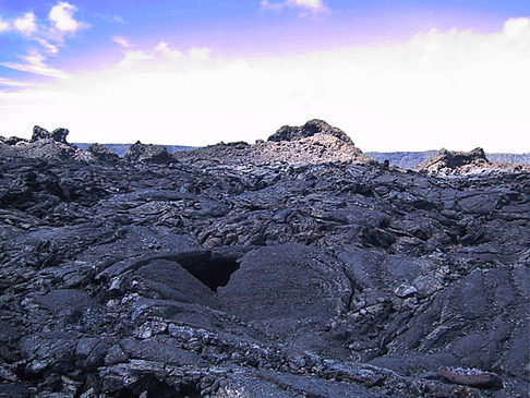 Erstarrte Lava Foto 