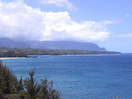 Küste von Kauai