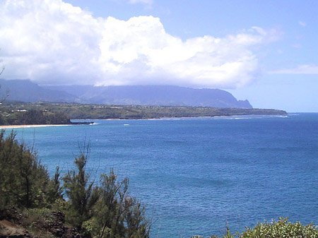 Küste von Kauai Foto 
