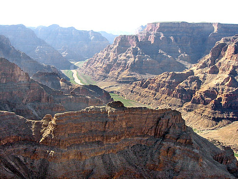 Per Hubschrauber im Grand Canyon Foto 