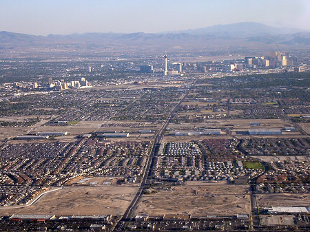 Las Vegas aus der Luft Fotos