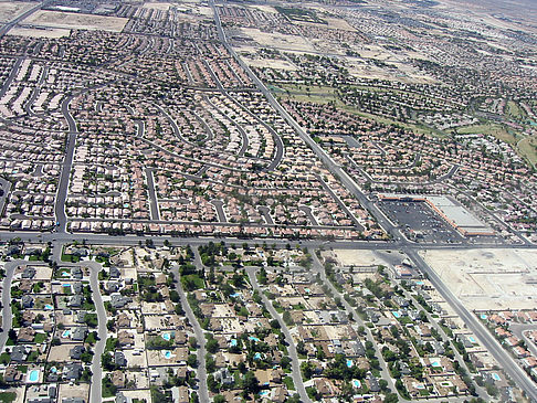 Foto Las Vegas aus der Luft