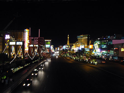Las Vegas bei Nacht Fotos