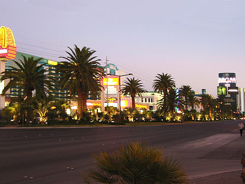 Las Vegas aus dem Auto Fotos