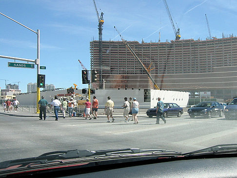 Foto Las Vegas aus dem Auto