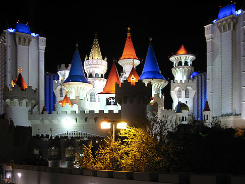Fotos Hotel Excalibur bei Nacht